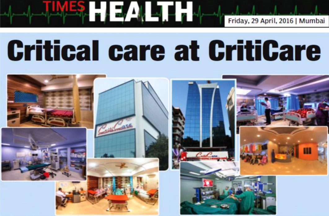 Featured in Times of India, April 2016