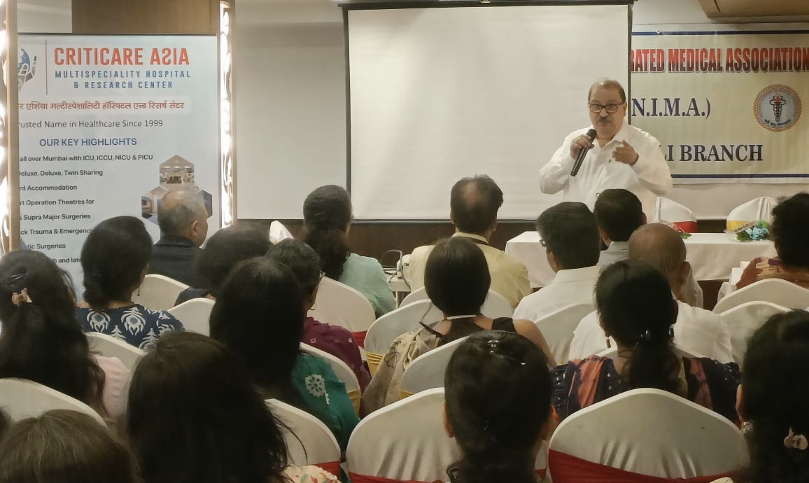 CritiCare Asia scientific activity for Dr with super specialties Consultants of Our hospital